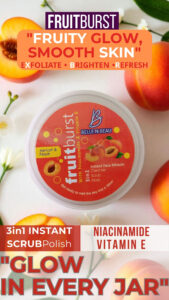 Fruit Burst Apricot & Peach 3-in-1 Face Miracle Polish Cleanse • Exfoliate • Nourish