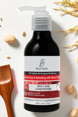 Serica Silk Rice Conditioner  Silky Smoothness • Deep Nourishment • Natural Shine