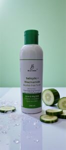 Cucumber + Salicylic Acid + Niacinamide Toner