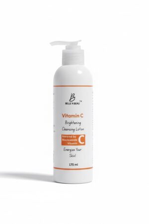 Vitamin C cleansing lotion for brightening skin, removing impurities, and improving skin glow by Bellenbeau